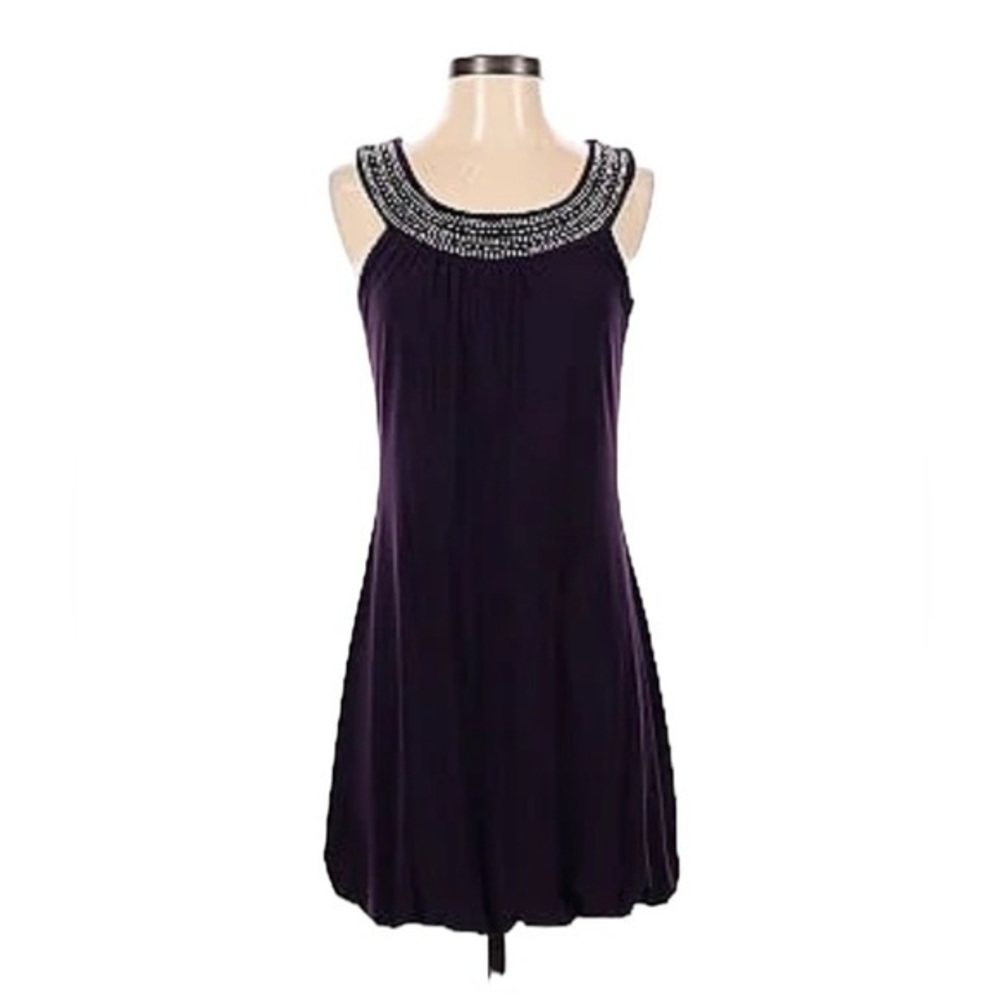 Taboo Purple Bling Dress Size S